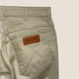 Vintage Wrangler Sand Trousers - Size 34