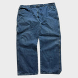 Dickies Carpenter Jeans Baggy Relaxed Men's Blue Denim Straight Leg 50x30