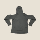 Montbell Grey Fleece Zip Up Hoodie - Men's Medium