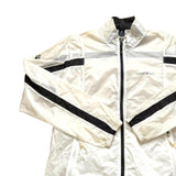 Montbell Men's White Cream Windbreaker Jacket P2P22. L27 Large