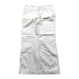 Carhartt Women's White Workwear Trousers Relaxed Baggy Wide Leg 34x29