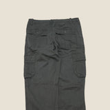 Vintage Quiksilver Grey Cargo Pants - Size 34 Waist