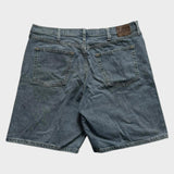Lee Denim Shorts Baggy Relaxed Men's Blue Jorts Vintage 90s Size 38 Waist