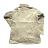 Montbell Men's Cream Fleece Jacket Full Zip Men's XS. P2P18 L23