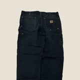 Vintage Carhartt Black Carpenter Jeans - 36 Waist