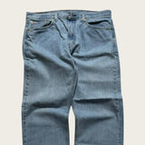 Levi's 505 Jeans Regular Straight Leg Men's Blue Denim Pants 38x30