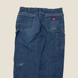 Vintage Dickies Denim Blue Carpenter Jeans - 34 Waist