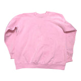 Vintage YSL Spell Out Pink Sweatshirt - Women's Small