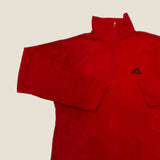 Vintage Adidas Red Fleece - Women’s Medium