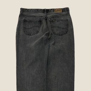 Vintage Lee Grey Denim Jeans - Size 34 Waist