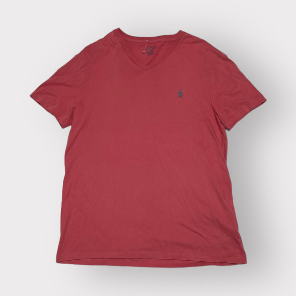 Ralph Lauren Pale Red T-shirt - Size Medium