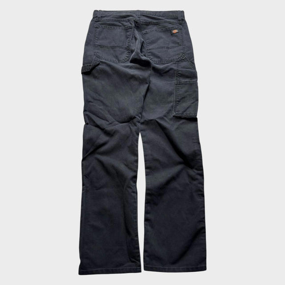 Dickies Navy Carpenter Pants Baggy Straight Leg Trousers Men's 30x31