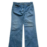 Vintage 80s Levi's Jeans Flared Bootcut Wide Leg 516 Fit Men's Blue 32x28
