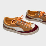 Puma Women's Orange and Brown Archive Lite Trainers UK 6.5