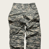 Camo Cargo Pants Baggy Men's Green Baggy Straight Leg Trousers 34x34 USA Army