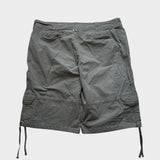 Lee Baggy Cargo Shorts Women's Relaxed Low Waist Size 42 Waist Blue