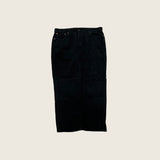 Levi's 582 Black Corduroy Trousers - Size 38 Waist