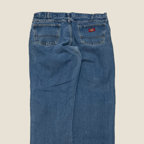 Vintage Dickies Workwear Denim Blue Jeans - 36