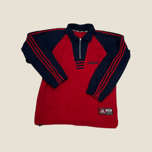 Vintage Adidas Spell Out Fleece - Men's Medium