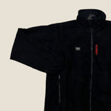 Vintage Helly Hansen Spell Out Black Fleece - Men's Large