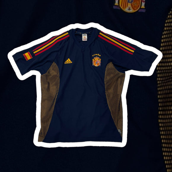 Vintage Spain Adidas 2002/03 Football Jersey - Large