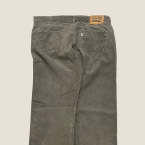 Levi's 751 Grey Corduroy Trousers - Size 36 Waist