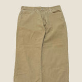 Levi's 569 Sand Corduroy Trousers - Size 36