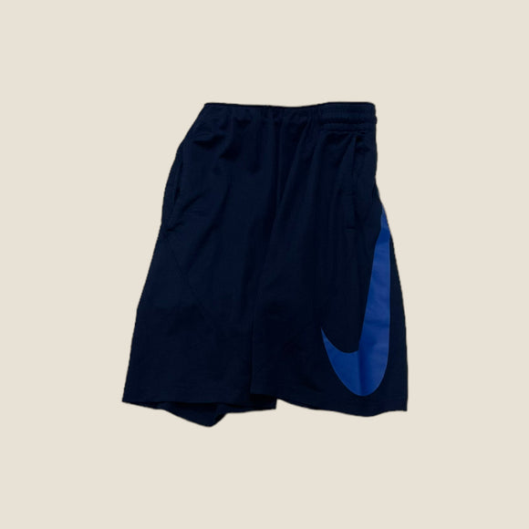 Nike Navy Blue Swoosh Shorts - Men's XS