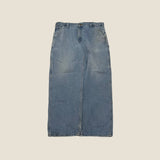 Vintage Carhartt Blue Carpenter Jeans - 38 Waist