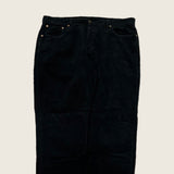 Levi's 582 Black Corduroy Trousers - Size 38 Waist