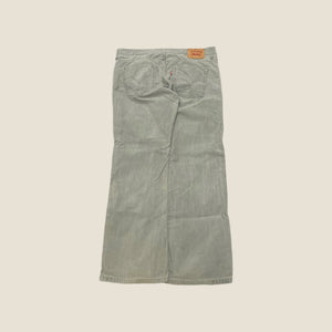 Levi's 507 Grey Corduroy Trousers - Size 38