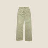 Levi's 551 Beige Corduroy Trousers - Size 26 Waist