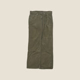 Levi's 752 Olive Corduroy Trousers - Size 32