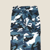 Deadstock New Blue Camo Cargo Pants - Men's 36