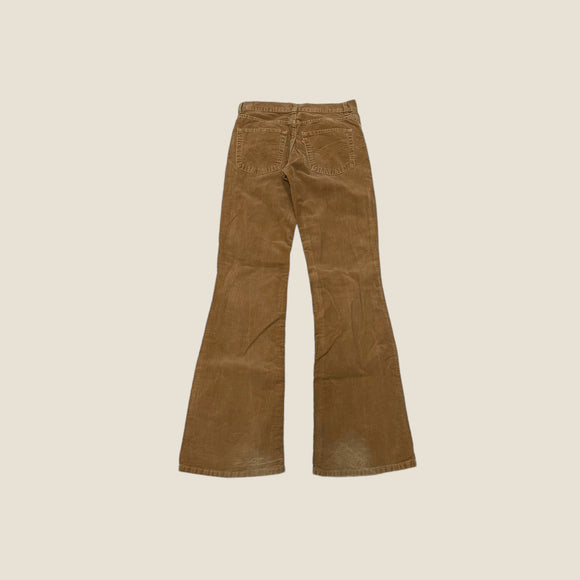 Levi's 525 Brown Corduroy Trousers - Size 28 Waist