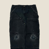 Vintage Carhartt Black Carpenter Jeans - 36 Waist