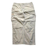 Vintage Ralph Lauren Men's Cream Tan Trousers Pants Baggy Wide Leg 38x30