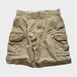 Ralph Lauren Cargo Shorts Men's Tan Baggy Relaxed Wide Leg 36 Waist