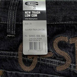G-Star Raw Men's Straight Jeans Grey Embroidered Denim Deadstock New 30x30