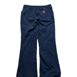 Carhartt Men's Navy Blue workwear trousers bootcut flared wide leg pants Men's 30x30