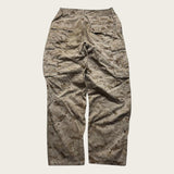 Camo Cargo Pants Baggy Men's Brown Relaxed Straight Leg Trousers 30x30 USA Army