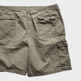 Wrangler Cargo Shorts Men's Tan Brown Baggy Relaxed Size 40 Waist Canvas Cotton