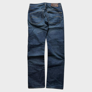 G-Star Raw Men's Navy Jeans Regular Straight Leg 32x32