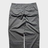 Tommy Hilfiger Chino Pants Men's Grey Baggy Straight Trousers 40x32 Vintage 90s