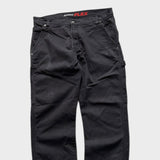 Dickies Carpenter Pants Men's Faded Ink Black Regular Straight Trousers 32x30
