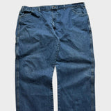 Dickies Carpenter Jeans Baggy Relaxed Men's Blue Denim Straight Leg 50x30