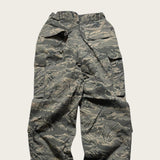 Camo Cargo Pants Baggy Men's Green Baggy Straight Leg Trousers 26x32 USA Army