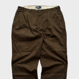 Ralph Lauren Chino Pants Men's Brown Andrew Trousers Baggy Straight Leg 40x30