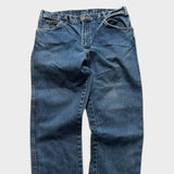 Dickies Jeans Baggy Relaxed Straight Wide Leg Fit Men's Blue Denim 32x29