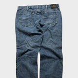 Lee Men's Blue Jeans Straight Leg Regular Fit Denim 38x31